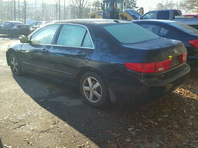 1HGCM56885A060493 - 2005 HONDA ACCORD EX BLACK photo 3