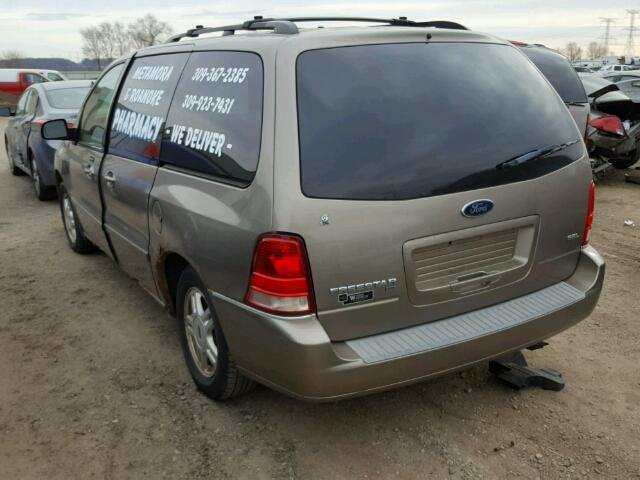 2FMDA522X4BA55856 - 2004 FORD FREESTAR S TAN photo 3