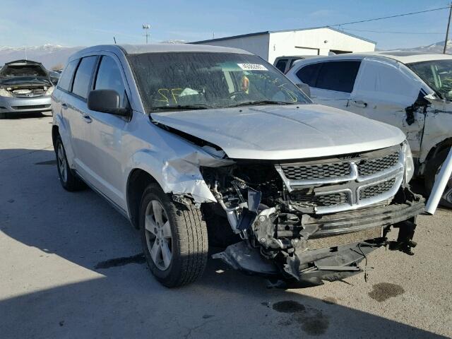 3C4PDCAB9CT142729 - 2012 DODGE JOURNEY SE SILVER photo 1