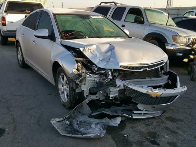 1G1PC5SB0E7283671 - 2014 CHEVROLET CRUZE LT SILVER photo 1