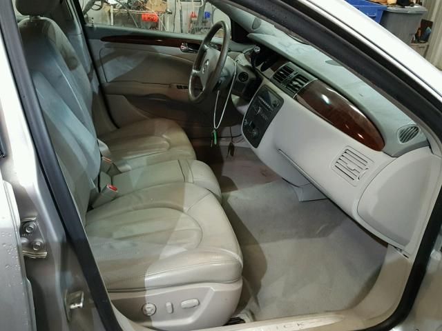 1G4HD57287U162789 - 2007 BUICK LUCERNE CX SILVER photo 5