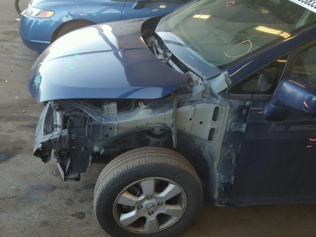 3N1BC13E88L418000 - 2008 NISSAN VERSA S BLUE photo 9