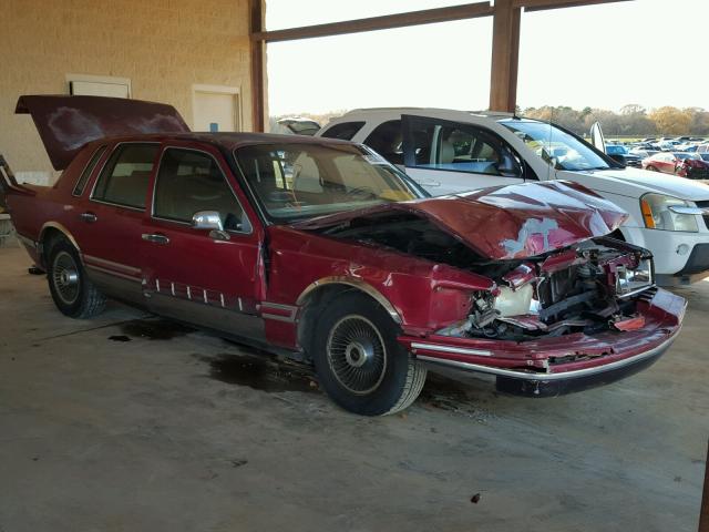 1LNLM82W9RY615027 - 1994 LINCOLN TOWN CAR S RED photo 1