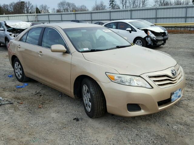 4T4BF3EK9BR114692 - 2011 TOYOTA CAMRY BASE GOLD photo 1