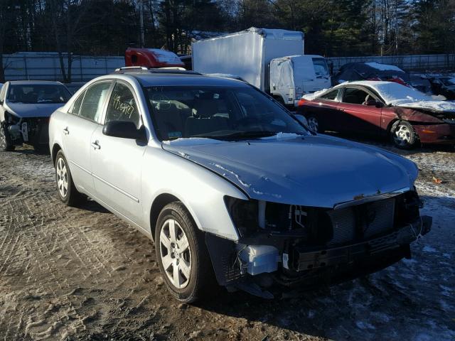 5NPET46C87H233126 - 2007 HYUNDAI SONATA GLS SILVER photo 1