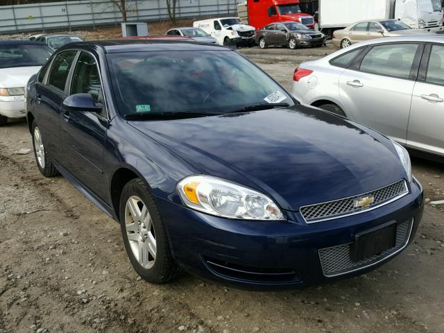 2G1WG5E33C1217968 - 2012 CHEVROLET IMPALA LT BLUE photo 1