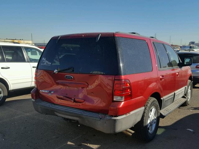 1FMPU15LX4LA76823 - 2004 FORD EXPEDITION RED photo 4