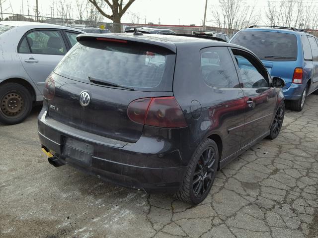 WVWFV71K36W102256 - 2006 VOLKSWAGEN NEW GTI BLACK photo 4