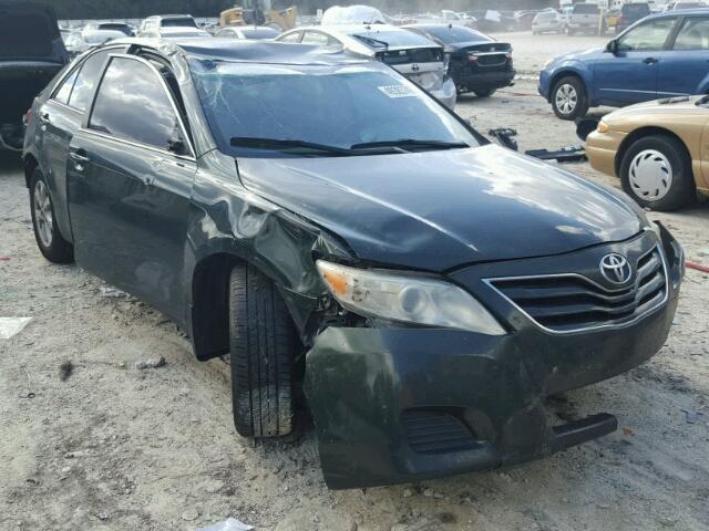4T1BF3EK8BU597490 - 2011 TOYOTA CAMRY BASE GREEN photo 1