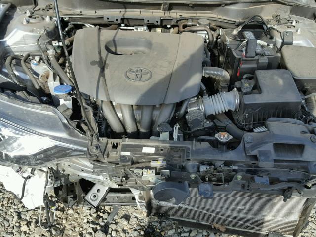 3MYDLBZVXGY124703 - 2016 TOYOTA SCION IA GRAY photo 7