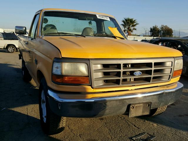 2FTHF25H1SCA63793 - 1995 FORD F250 YELLOW photo 1