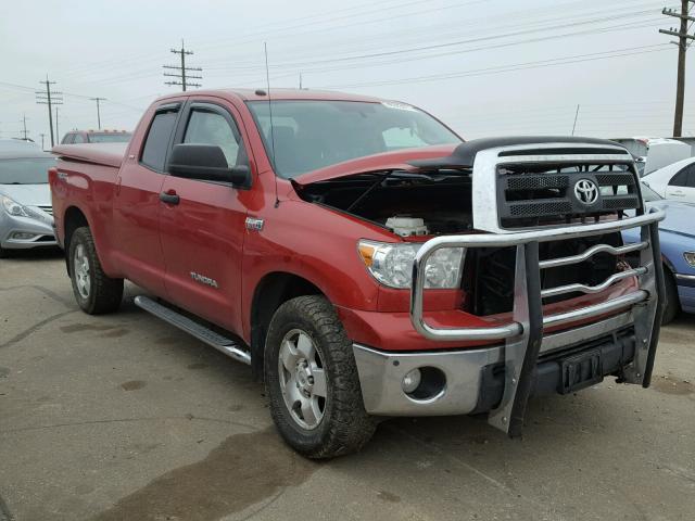 5TFUY5F10CX213999 - 2012 TOYOTA TUNDRA DOU RED photo 1