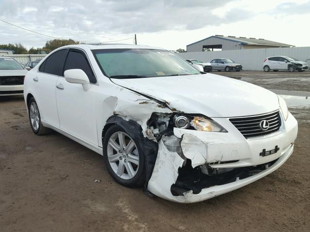 JTHBJ46G872014923 - 2007 LEXUS ES 350 WHITE photo 1