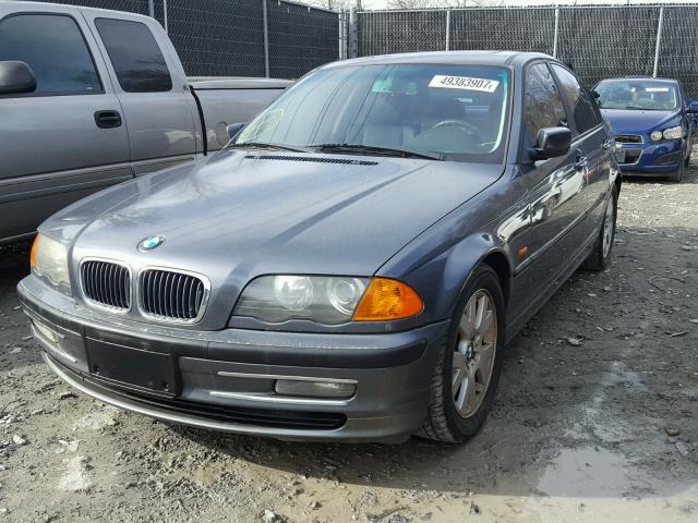 WBAAM333XXKC61862 - 1999 BMW 323I GRAY photo 2