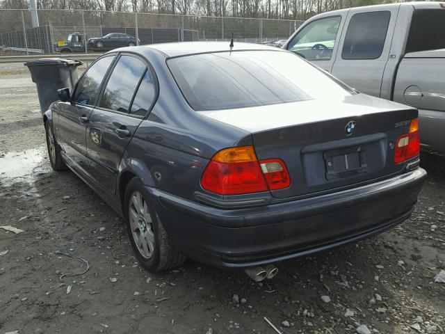 WBAAM333XXKC61862 - 1999 BMW 323I GRAY photo 3