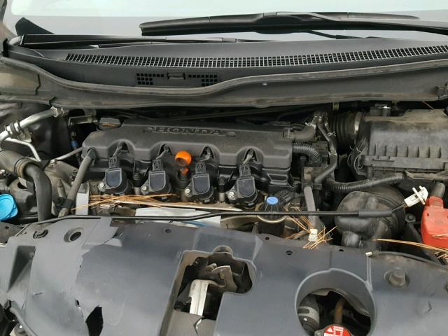 19XFB2F97EE085102 - 2014 HONDA CIVIC EXL GRAY photo 7