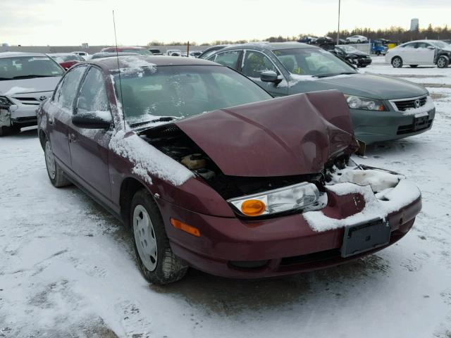 1G8ZK52702Z159926 - 2002 SATURN SL2 MAROON photo 1