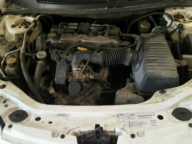 1C3EL46X04N198794 - 2004 CHRYSLER SEBRING LX WHITE photo 7