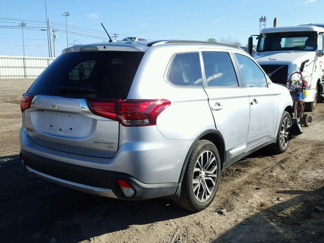 JA4AD3A34GZ010744 - 2016 MITSUBISHI OUTLANDER SILVER photo 4