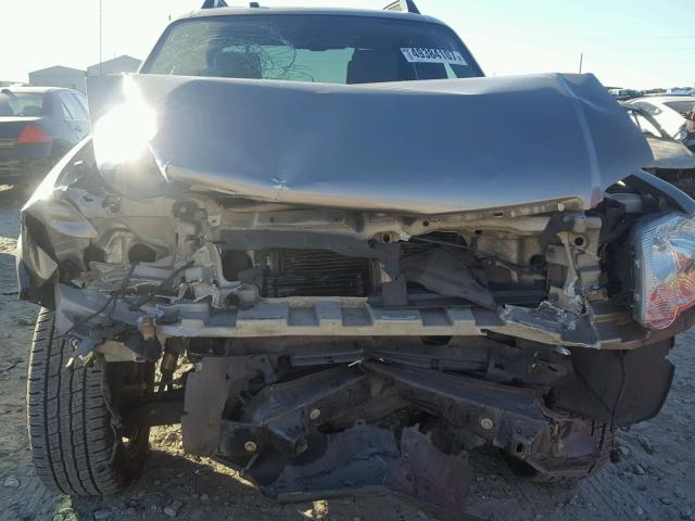 1FMEU31E98UA47985 - 2008 FORD EXPLORER S GRAY photo 9