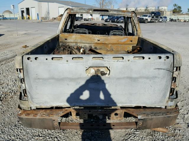 2GCEK19JX81323778 - 2008 CHEVROLET SILVERADO BURN photo 10