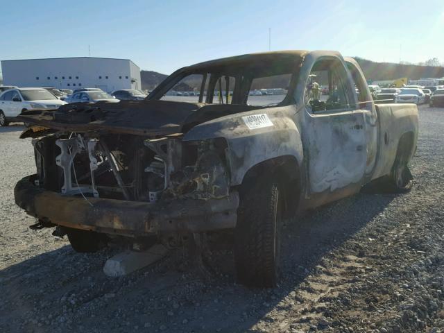 2GCEK19JX81323778 - 2008 CHEVROLET SILVERADO BURN photo 2