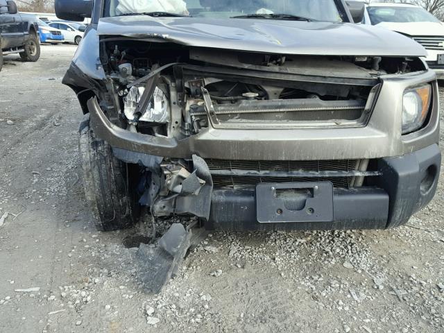 5J6YH18977L006658 - 2007 HONDA ELEMENT SC GRAY photo 9