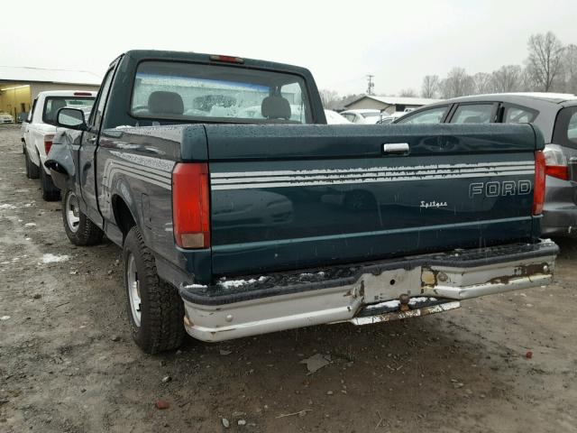 1FTEF15Y1RLB16750 - 1994 FORD F150 GREEN photo 3