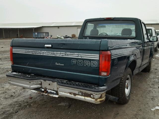 1FTEF15Y1RLB16750 - 1994 FORD F150 GREEN photo 4