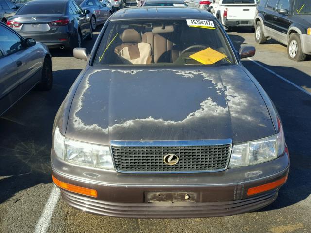 JT8UF11E6L0041168 - 1990 LEXUS LS 400 BROWN photo 10