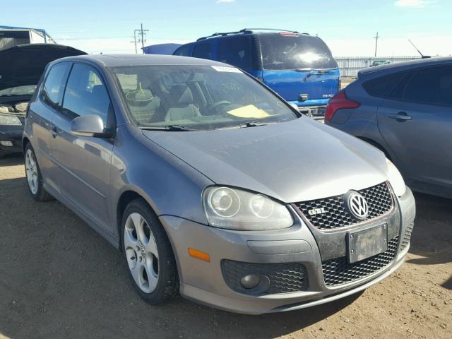 WVWEV71K68W309500 - 2008 VOLKSWAGEN GTI GRAY photo 1