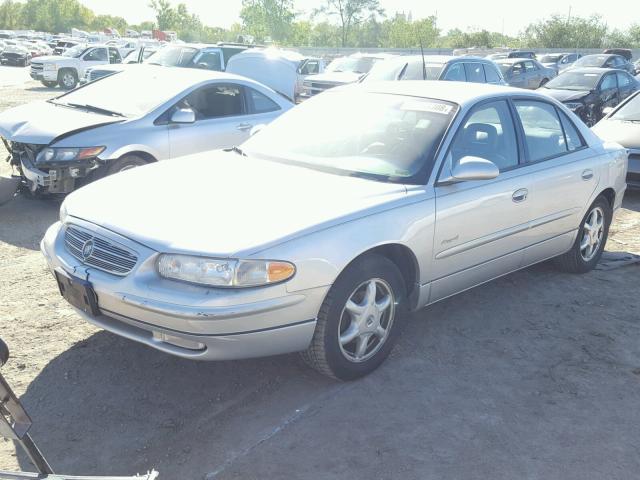 2G4WB55K511207044 - 2001 BUICK REGAL LS SILVER photo 2