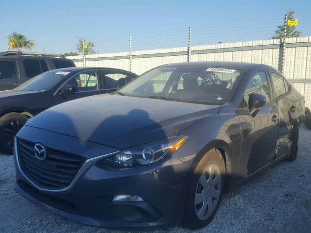 3MZBM1U7XFM137329 - 2015 MAZDA 3 SPORT GRAY photo 2