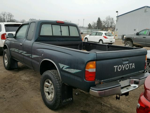 4TAVN73K7SZ057657 - 1995 TOYOTA TACOMA XTR GREEN photo 3