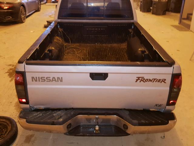 1N6DD26S9YC422589 - 2000 NISSAN FRONTIER K SILVER photo 6