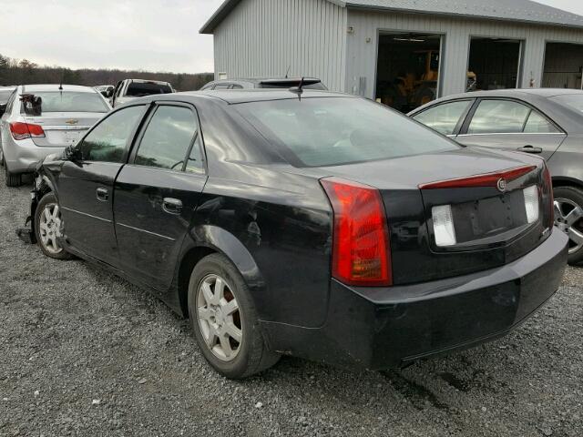 1G6DM57T460115764 - 2006 CADILLAC CTS BLACK photo 3