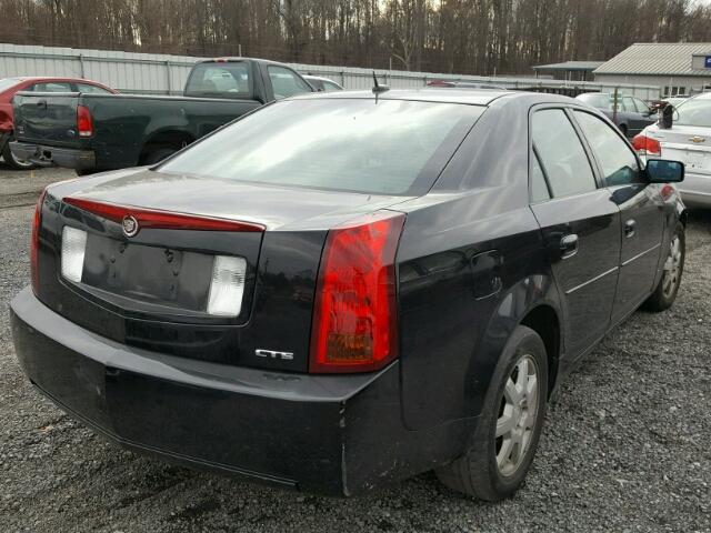 1G6DM57T460115764 - 2006 CADILLAC CTS BLACK photo 4