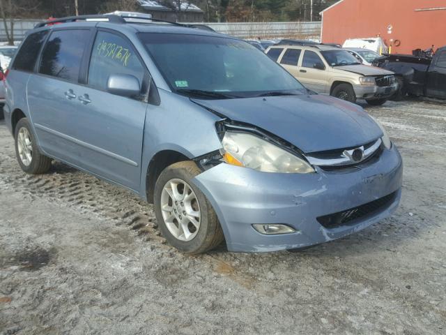 5TDBA22C16S071450 - 2006 TOYOTA SIENNA XLE BLUE photo 1