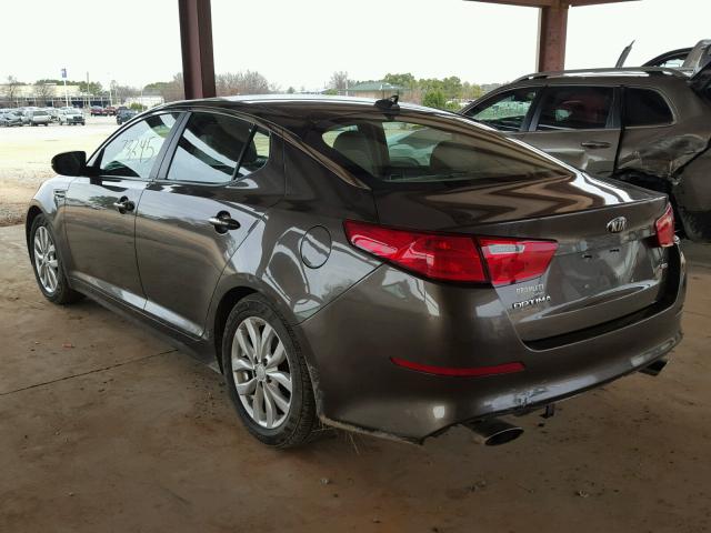 5XXGM4A73EG305438 - 2014 KIA OPTIMA LX GRAY photo 3