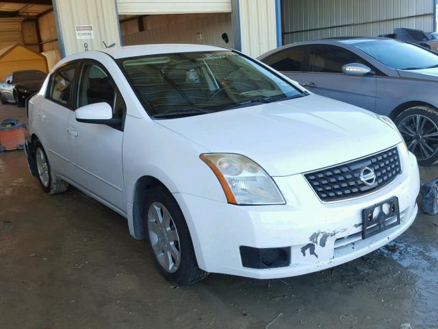 3N1AB61E17L678882 - 2007 NISSAN SENTRA 2.0 WHITE photo 1