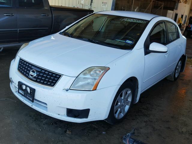 3N1AB61E17L678882 - 2007 NISSAN SENTRA 2.0 WHITE photo 2