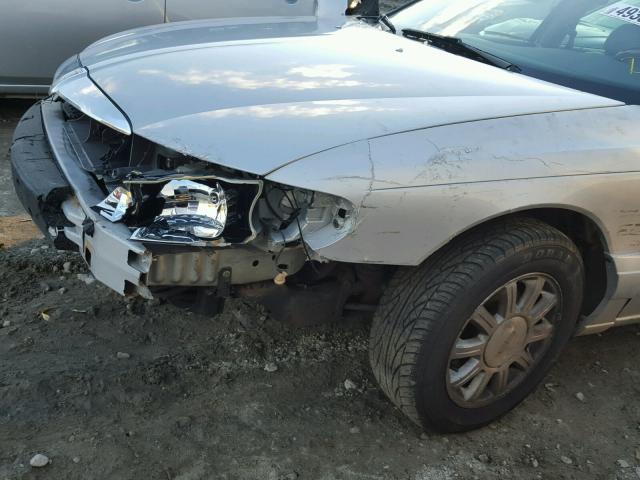 1LNHM97V6YY930359 - 2000 LINCOLN CONTINENTA SILVER photo 9