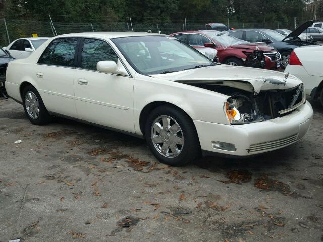 1G6KD54Y4YU206262 - 2000 CADILLAC DEVILLE BEIGE photo 1