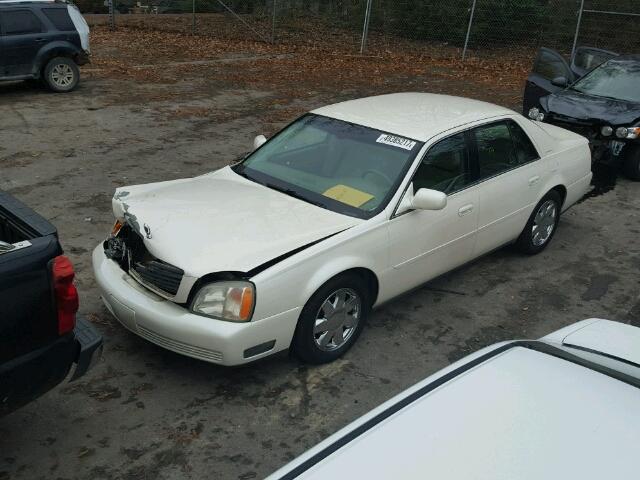 1G6KD54Y4YU206262 - 2000 CADILLAC DEVILLE BEIGE photo 2