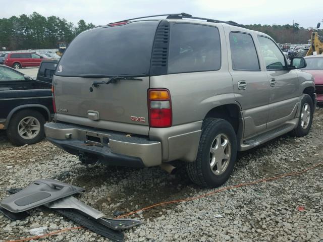 1GKEK63U53J310441 - 2003 GMC YUKON DENA BEIGE photo 4