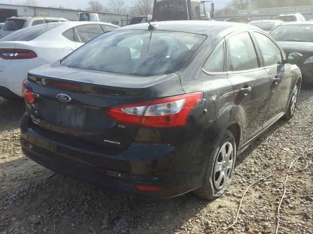 1FADP3E21EL406714 - 2014 FORD FOCUS S BLACK photo 4