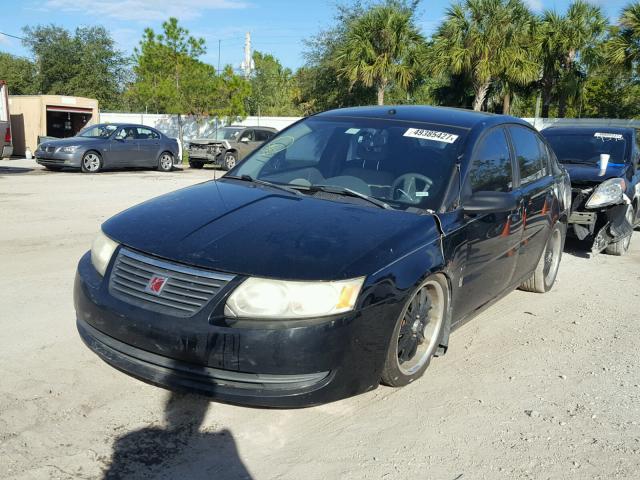 1G8AZ55F26Z108722 - 2006 SATURN ION LEVEL BLACK photo 2