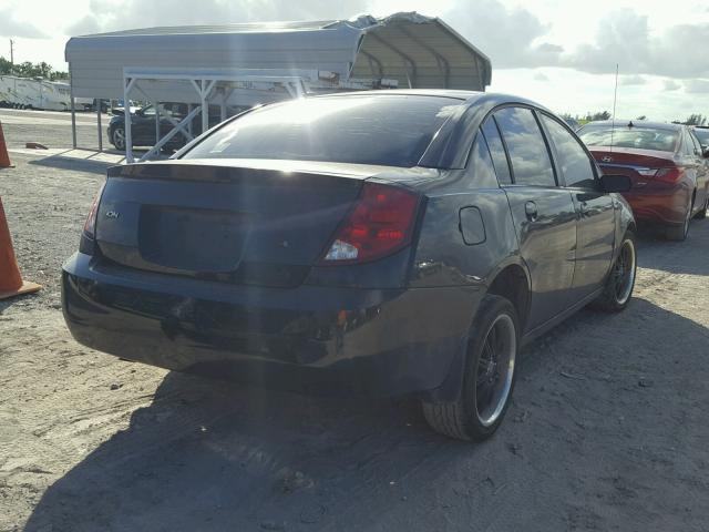 1G8AZ55F26Z108722 - 2006 SATURN ION LEVEL BLACK photo 4