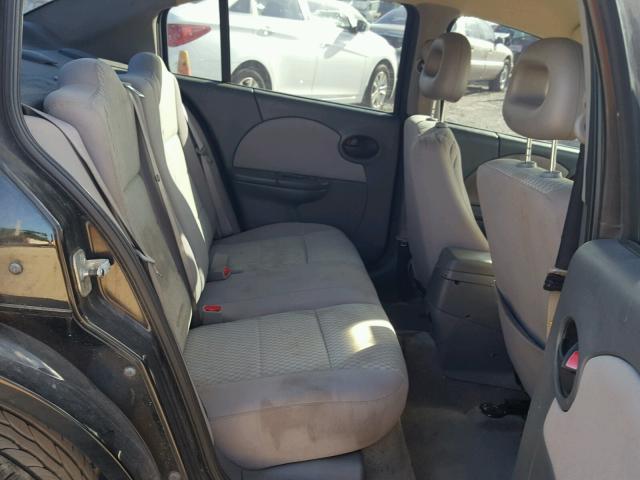1G8AZ55F26Z108722 - 2006 SATURN ION LEVEL BLACK photo 6