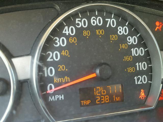 1G8AZ55F26Z108722 - 2006 SATURN ION LEVEL BLACK photo 8